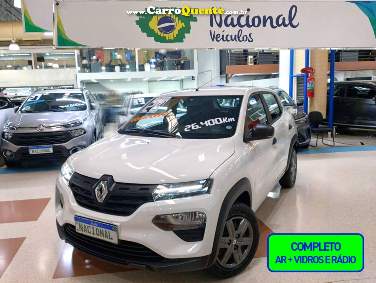 RENAULT KWID 1.0 12V SCE ZEN 2026 - Loja
