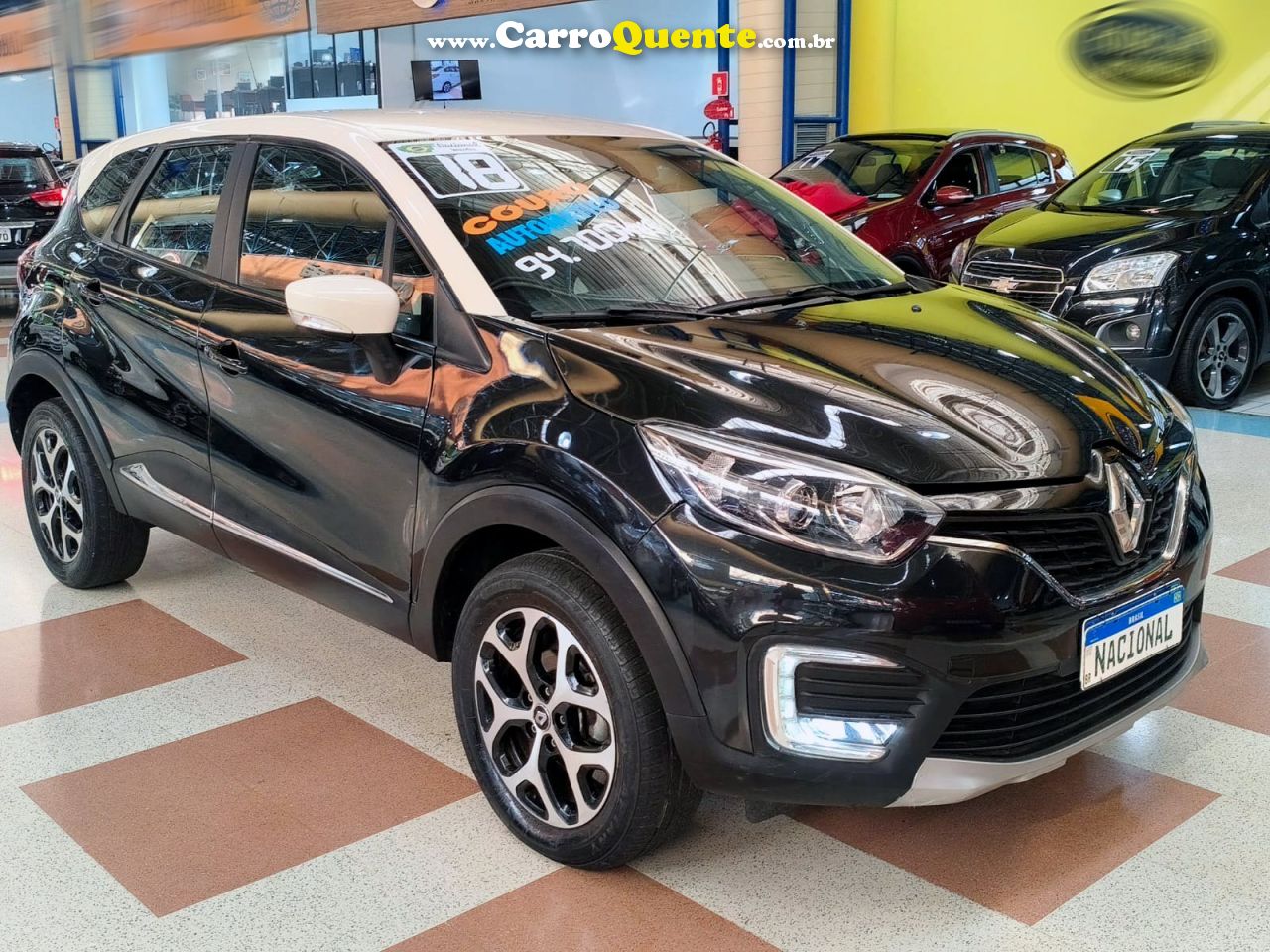 RENAULT CAPTUR 1.6 16V SCE INTENSE 2018 - Loja