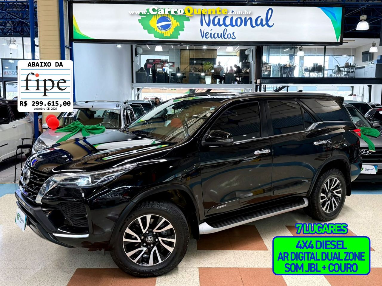TOYOTA HILUX SW4 2.8 D-4D TURBO SRX 7L 4X4 2023 - Loja