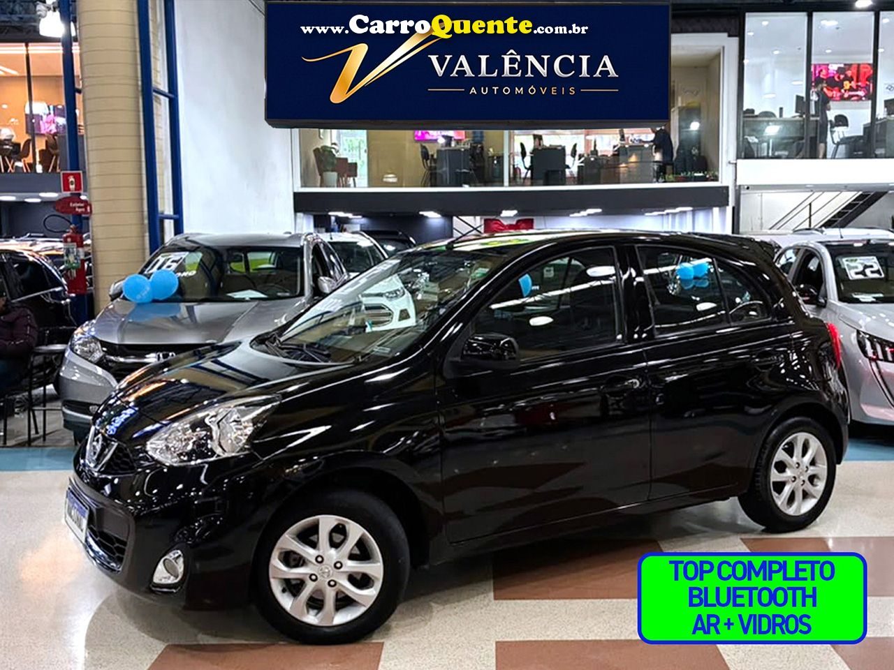 NISSAN MARCH 1.0 SV 16V 2015 - Loja