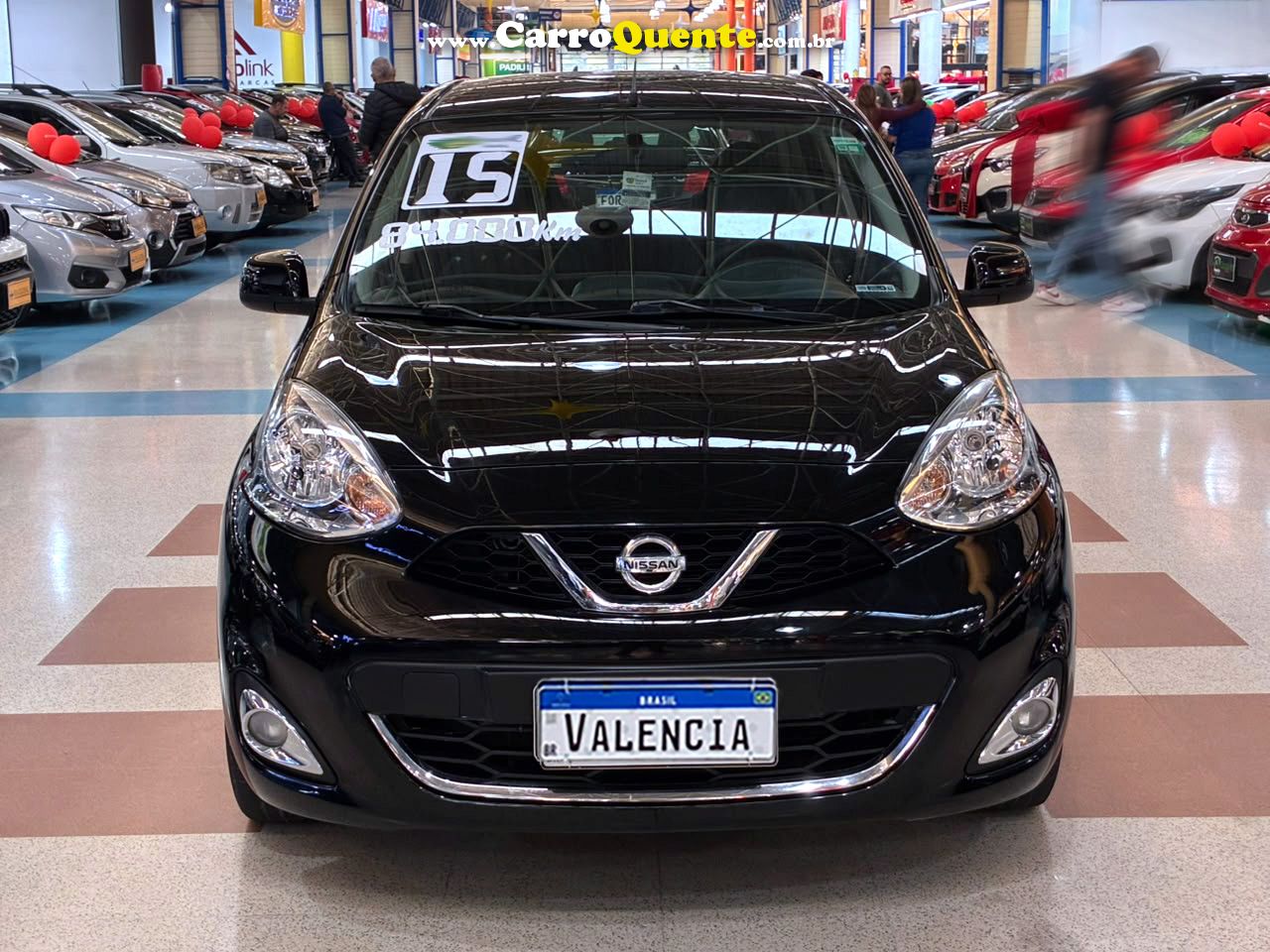 NISSAN MARCH 1.0 SV 16V 2015 - Loja