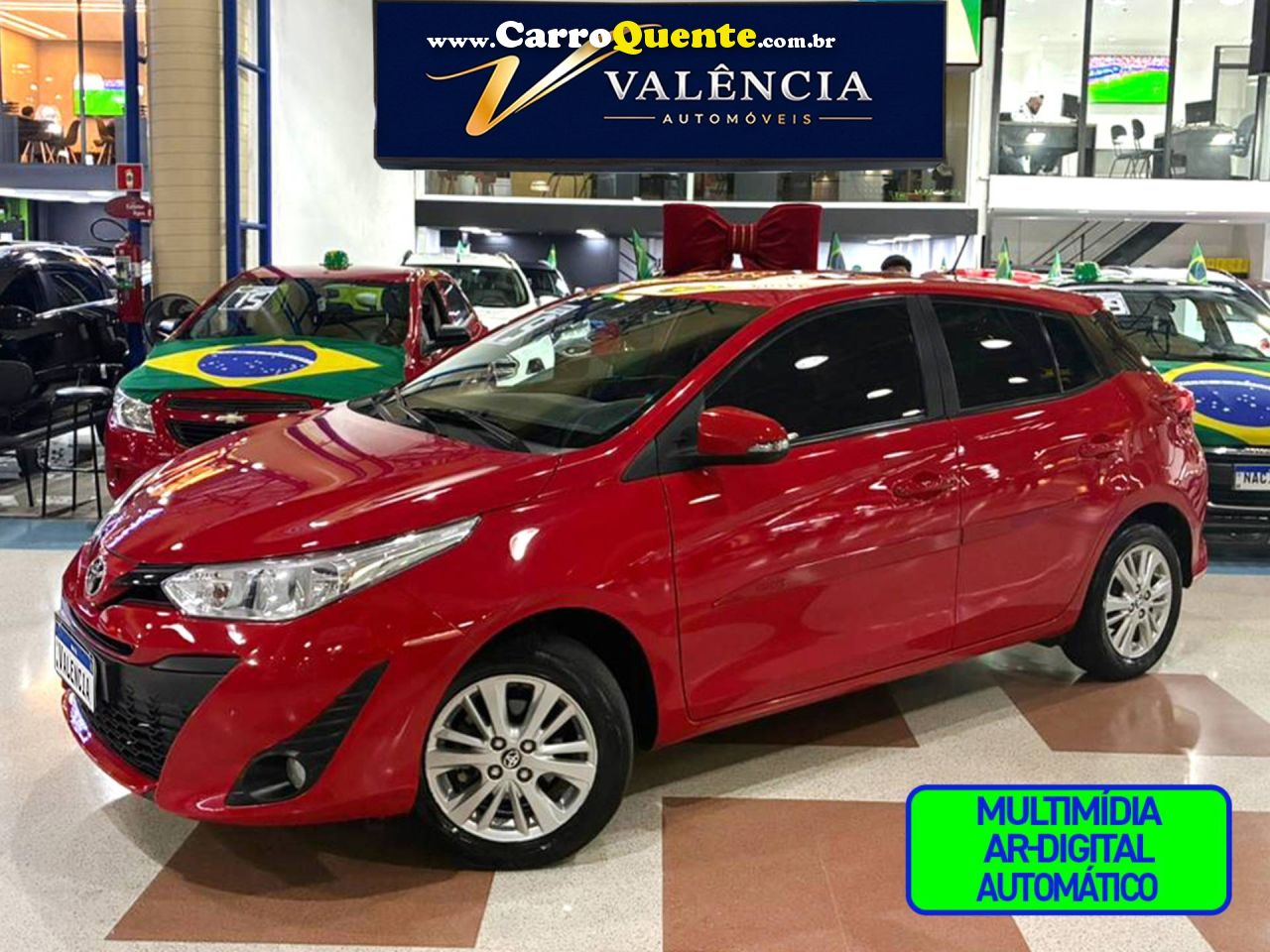 TOYOTA YARIS 1.3 16V XL PLUS TECH MULTIDRIVE 2019 - Loja