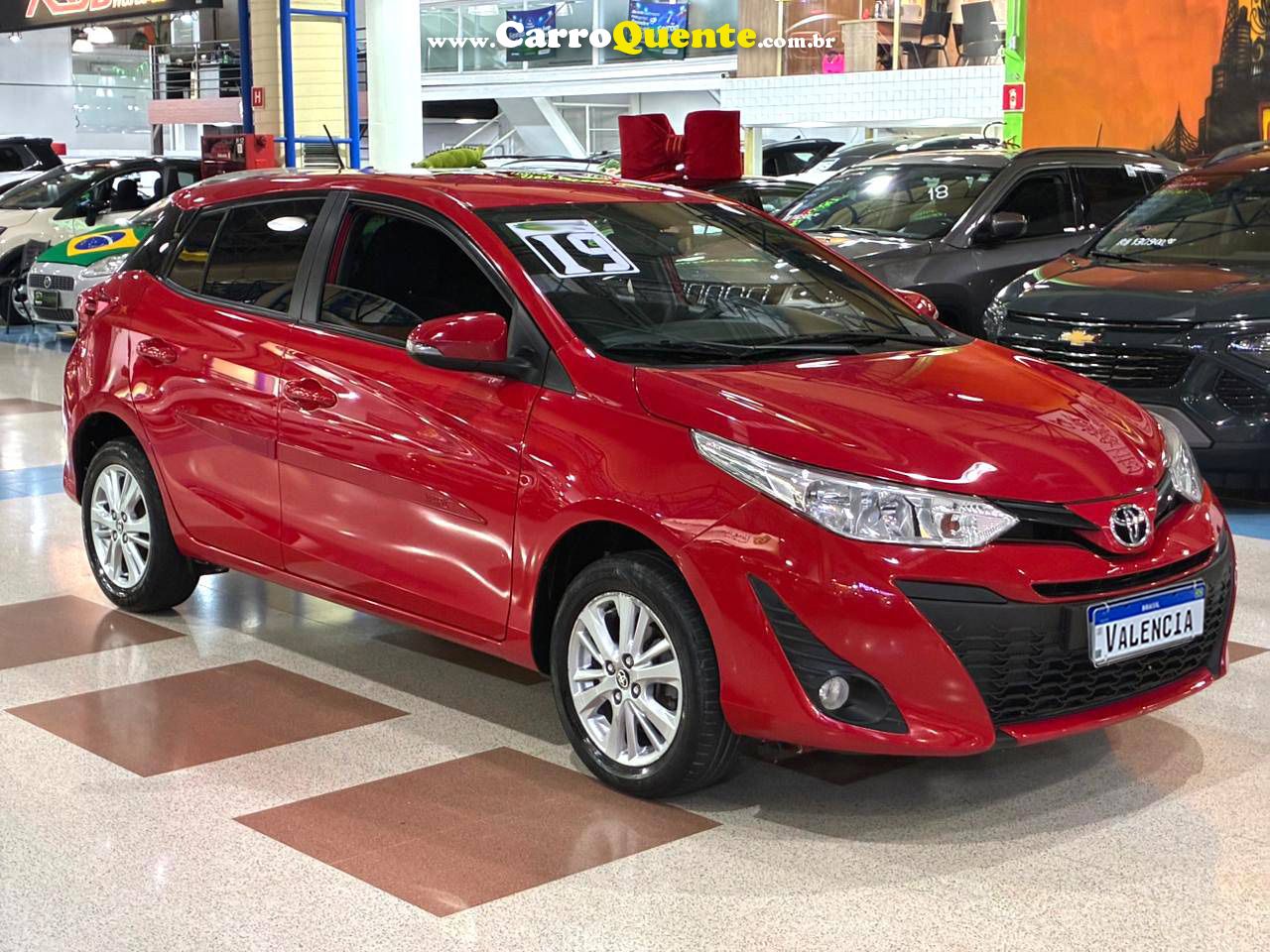 TOYOTA YARIS 1.3 16V XL PLUS TECH MULTIDRIVE 2019 - Loja