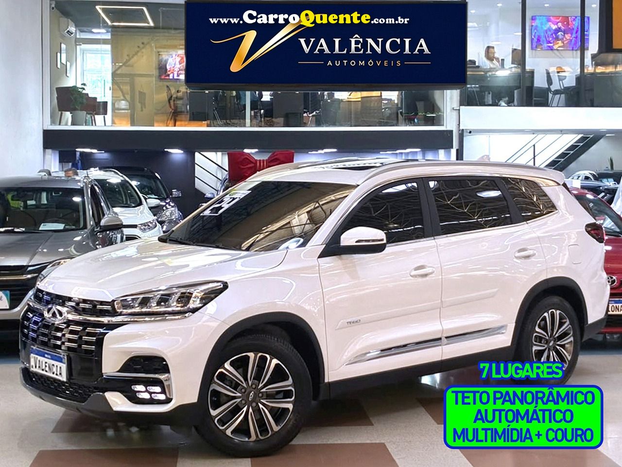 CHERY TIGGO 8 1.6 TGDI TXS MAX DRIVE DCT 2024 - Loja
