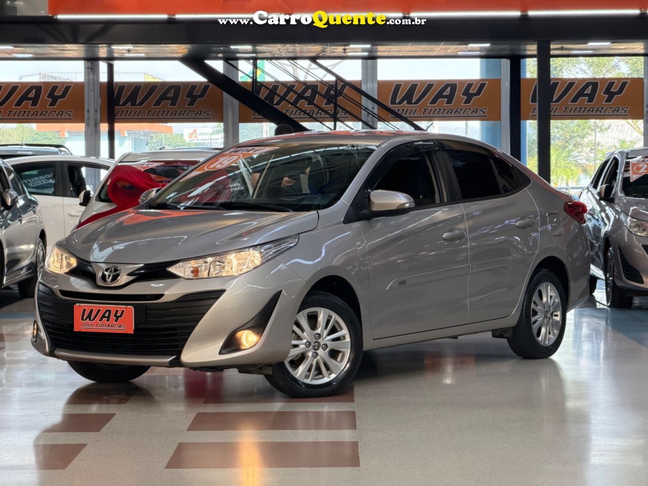 TOYOTA YARIS 1.5 16V SEDAN XL MULTIDRIVE 2019 - Loja