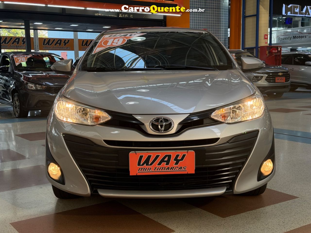 TOYOTA YARIS 1.5 16V SEDAN XL MULTIDRIVE 2019 - Loja