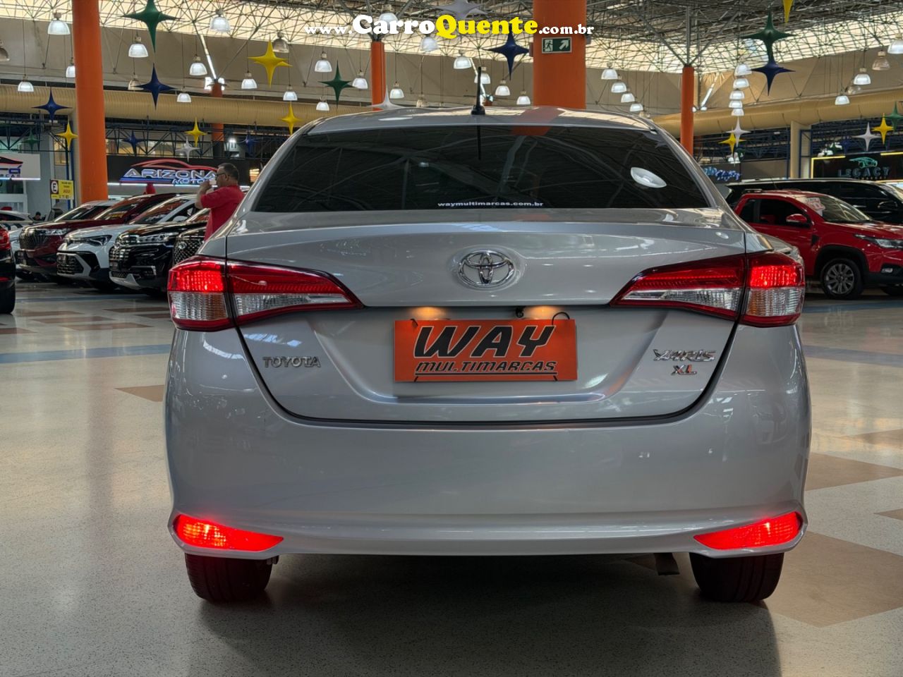 TOYOTA YARIS 1.5 16V SEDAN XL MULTIDRIVE 2019 - Loja
