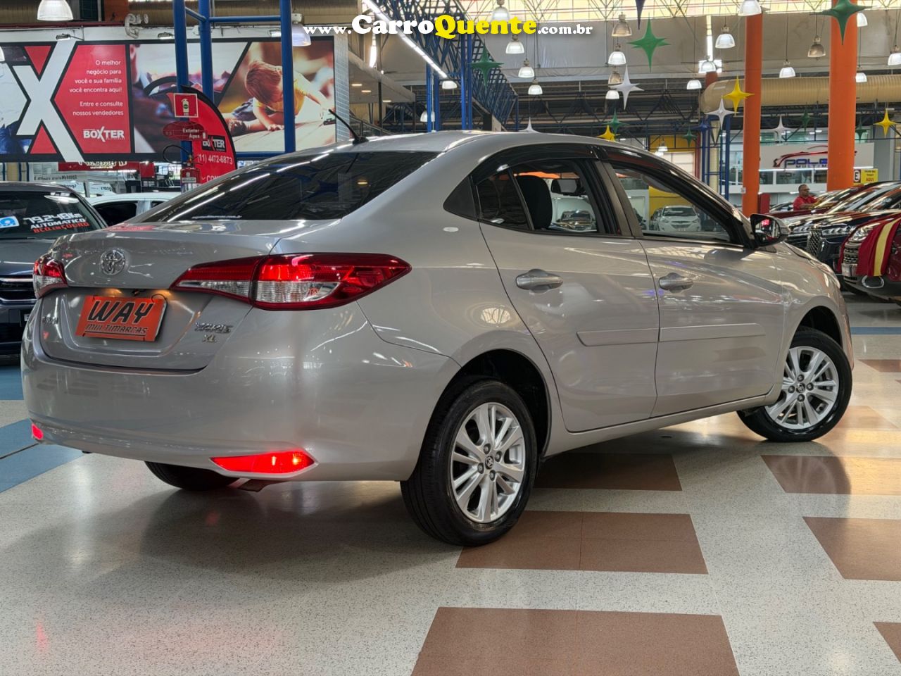 TOYOTA YARIS 1.5 16V SEDAN XL MULTIDRIVE 2019 - Loja