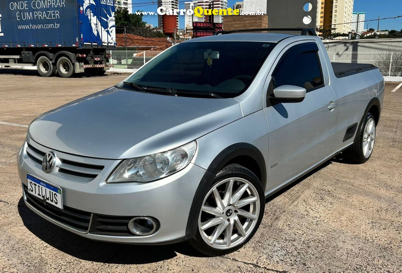 VOLKSWAGEN SAVEIRO 1.6 MI TREND CS 8V G.V 2011 - Loja
