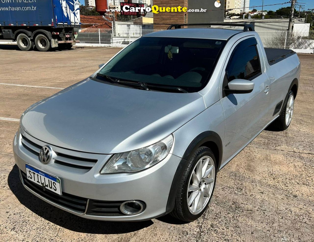 VOLKSWAGEN SAVEIRO 1.6 MI TREND CS 8V G.V 2011 - Loja