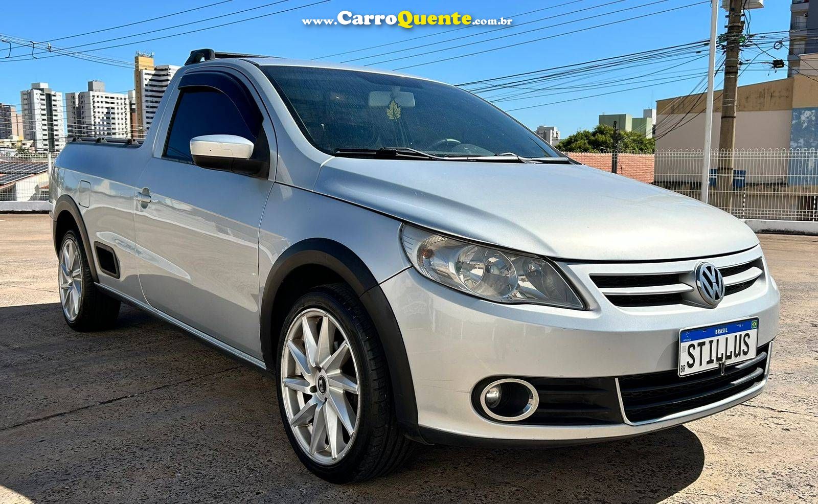 VOLKSWAGEN SAVEIRO 1.6 MI TREND CS 8V G.V 2011 - Loja