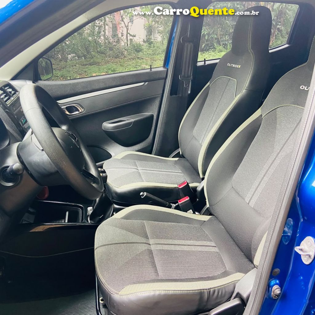 RENAULT KWID 1.0 12V SCE OUTSIDER 2025 - Loja
