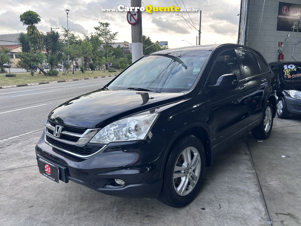 HONDA   CR-V EXL 2.0 16V 4WD2.0 FLEXONE AUT.   PRETO 2010 2.0 GASOLINA - Loja