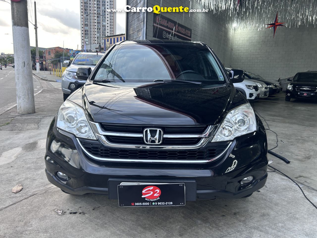 HONDA   CR-V EXL 2.0 16V 4WD2.0 FLEXONE AUT.   PRETO 2010 2.0 GASOLINA - Loja