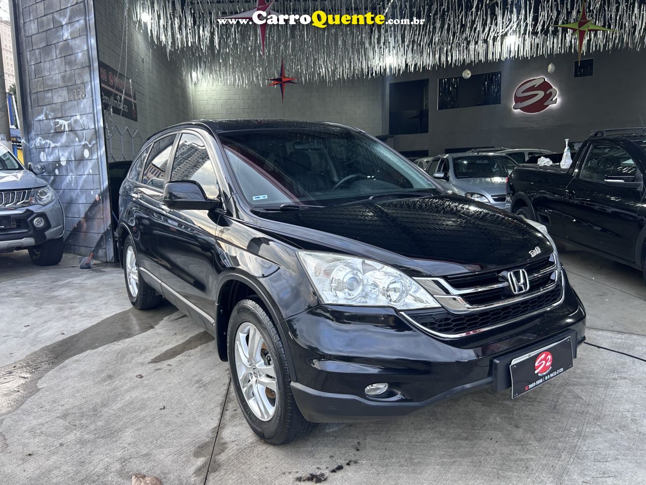 HONDA   CR-V EXL 2.0 16V 4WD2.0 FLEXONE AUT.   PRETO 2010 2.0 GASOLINA - Loja
