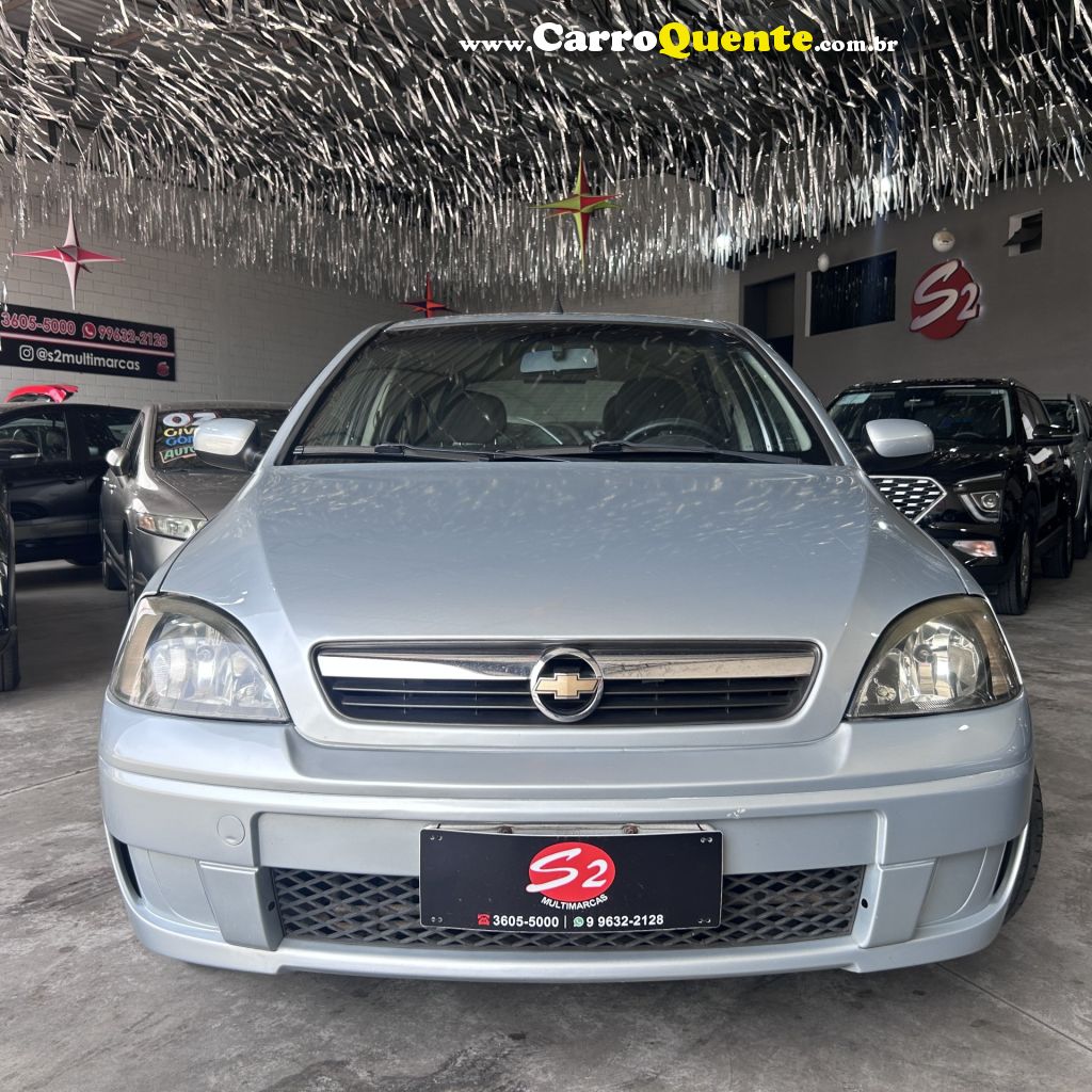 CHEVROLET   CORSA HAT. PREMIUM 1.4 8V ECONOFLEX 5P   PRATA 2010 1.4 GASOLINA - Loja