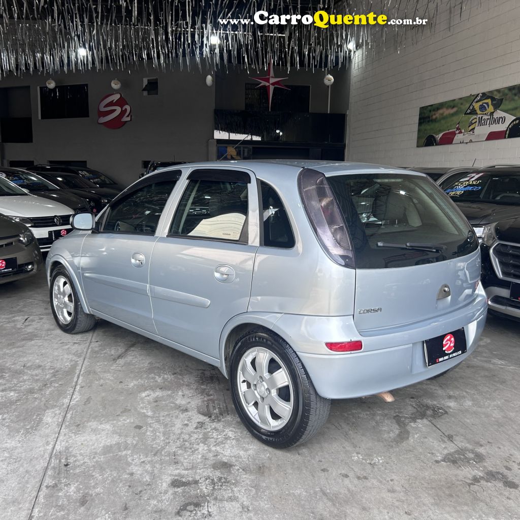 CHEVROLET   CORSA HAT. PREMIUM 1.4 8V ECONOFLEX 5P   PRATA 2010 1.4 GASOLINA - Loja