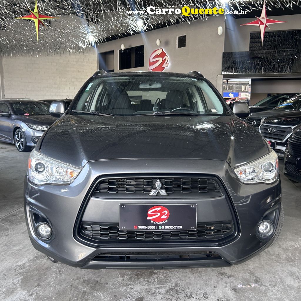 MITSUBISHI   ASX 2.0 16V 160CV MEC.   CINZA 2014 2.0 GASOLINA - Loja