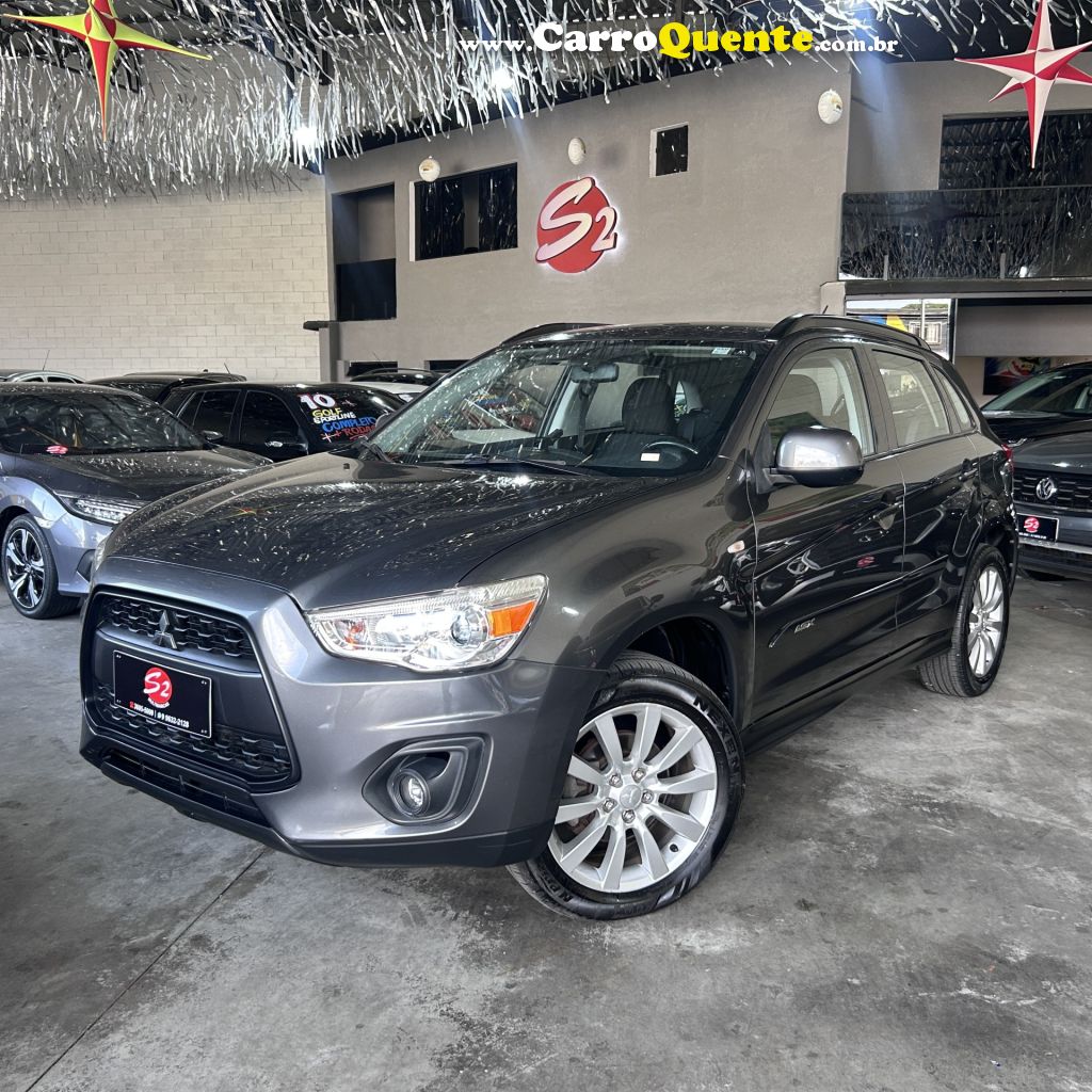 MITSUBISHI   ASX 2.0 16V 160CV MEC.   CINZA 2014 2.0 GASOLINA - Loja