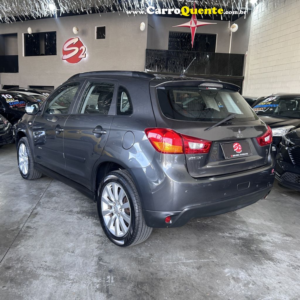 MITSUBISHI   ASX 2.0 16V 160CV MEC.   CINZA 2014 2.0 GASOLINA - Loja
