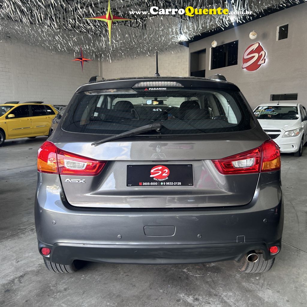 MITSUBISHI   ASX 2.0 16V 160CV MEC.   CINZA 2014 2.0 GASOLINA - Loja
