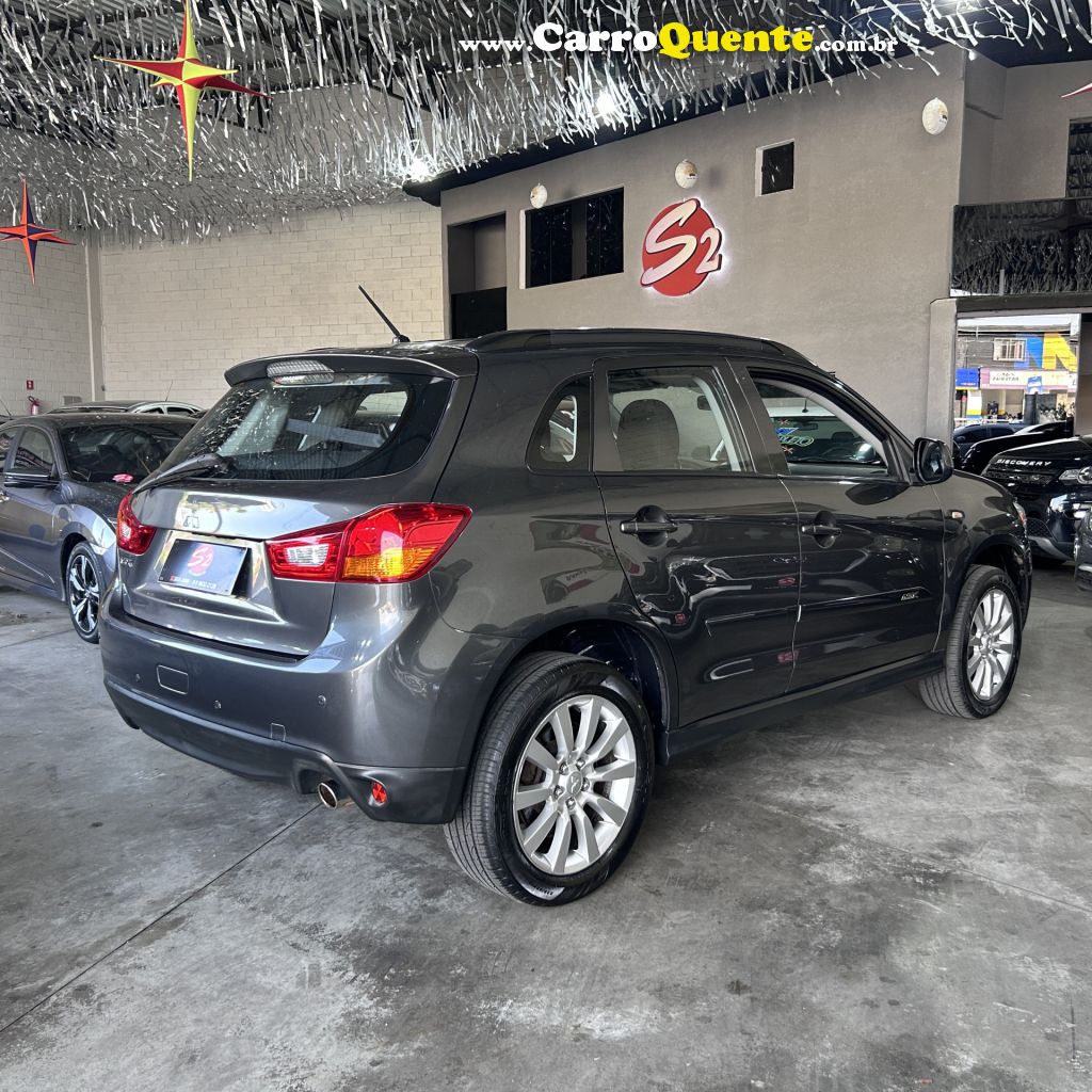 MITSUBISHI   ASX 2.0 16V 160CV MEC.   CINZA 2014 2.0 GASOLINA - Loja