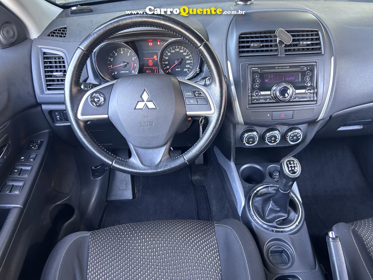 MITSUBISHI   ASX 2.0 16V 160CV MEC.   CINZA 2014 2.0 GASOLINA - Loja