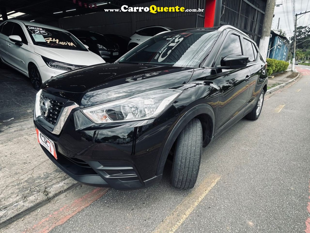 NISSAN   KICKS S 1.6 16V FLEX 5P AUT.   PRETO 2018 1.6 FLEX - Loja
