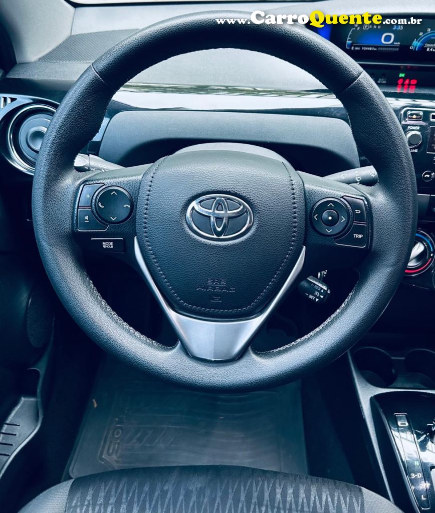 TOYOTA   ETIOS XS SEDAN 1.5 FLEX 16V 4P AUT.   PRATA 2018 1.5 FLEX - Loja