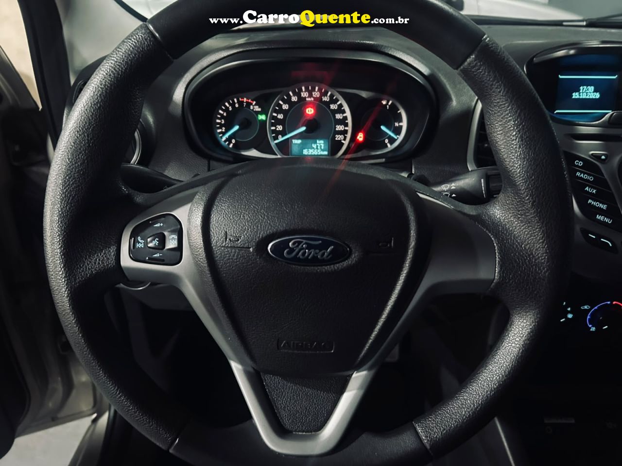 FORD   KA 1.0 SESE PLUS TIVCT FLEX 5P   PRATA 2017 1.0 FLEX - Loja