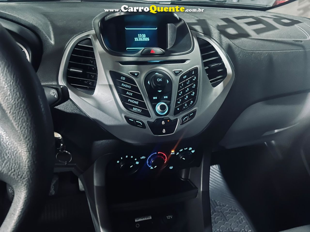 FORD   KA 1.0 SESE PLUS TIVCT FLEX 5P   PRATA 2017 1.0 FLEX - Loja