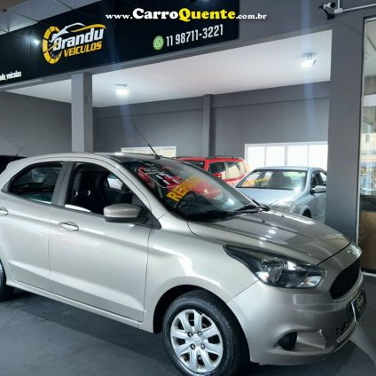 FORD   KA 1.0 SESE PLUS TIVCT FLEX 5P   PRATA 2017 1.0 FLEX