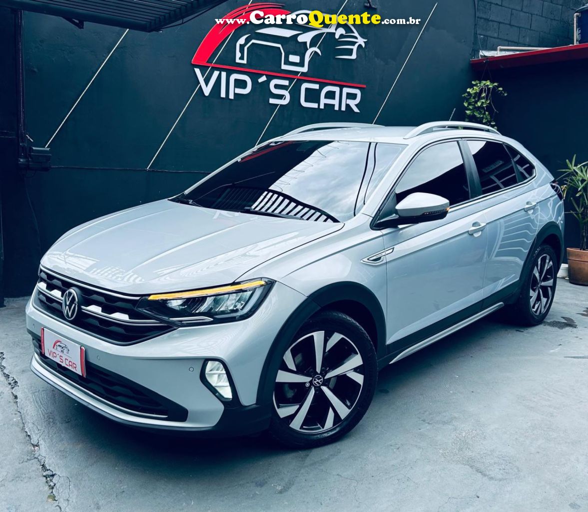 VOLKSWAGEN   NIVUS COMFORTLINE 1.0 200 TSI FLEX AUT.   PRATA 2021 1.0 FLEX - Loja