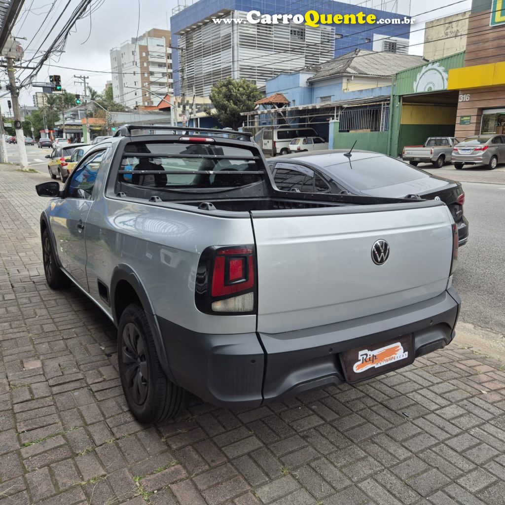 VOLKSWAGEN   SAVEIRO ROBUST 1.6 TOTAL FLEX 16V    PRATA 2026 1.6 FLEX - Loja
