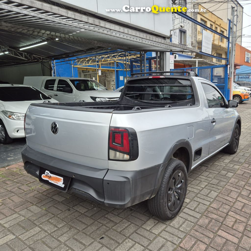 VOLKSWAGEN   SAVEIRO ROBUST 1.6 TOTAL FLEX 16V    PRATA 2026 1.6 FLEX - Loja