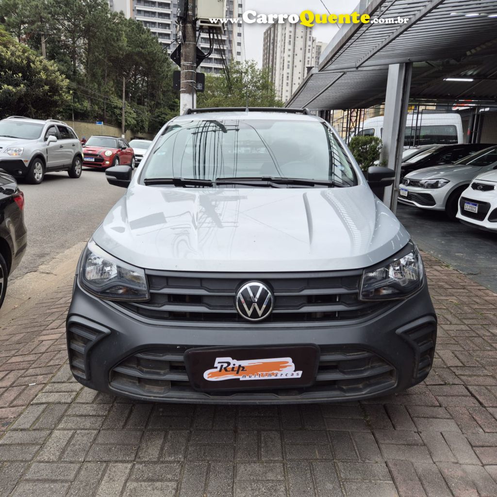 VOLKSWAGEN   SAVEIRO ROBUST 1.6 TOTAL FLEX 16V    PRATA 2026 1.6 FLEX - Loja
