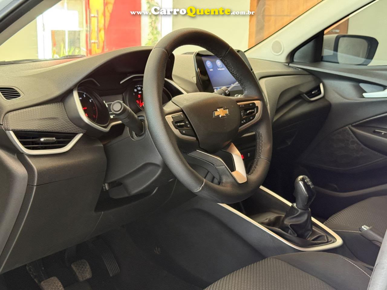 CHEVROLET   ONIX HATCH LT 1.0 12V FLEX 5P MEC.   BRANCO 2023 1.0 FLEX - Loja