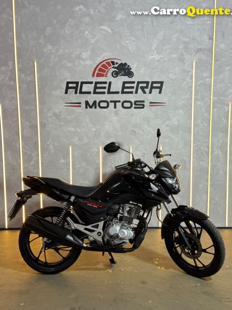 HONDA   CG 160 FAN FLEX   PRETO 2025 162 FLEX - Loja