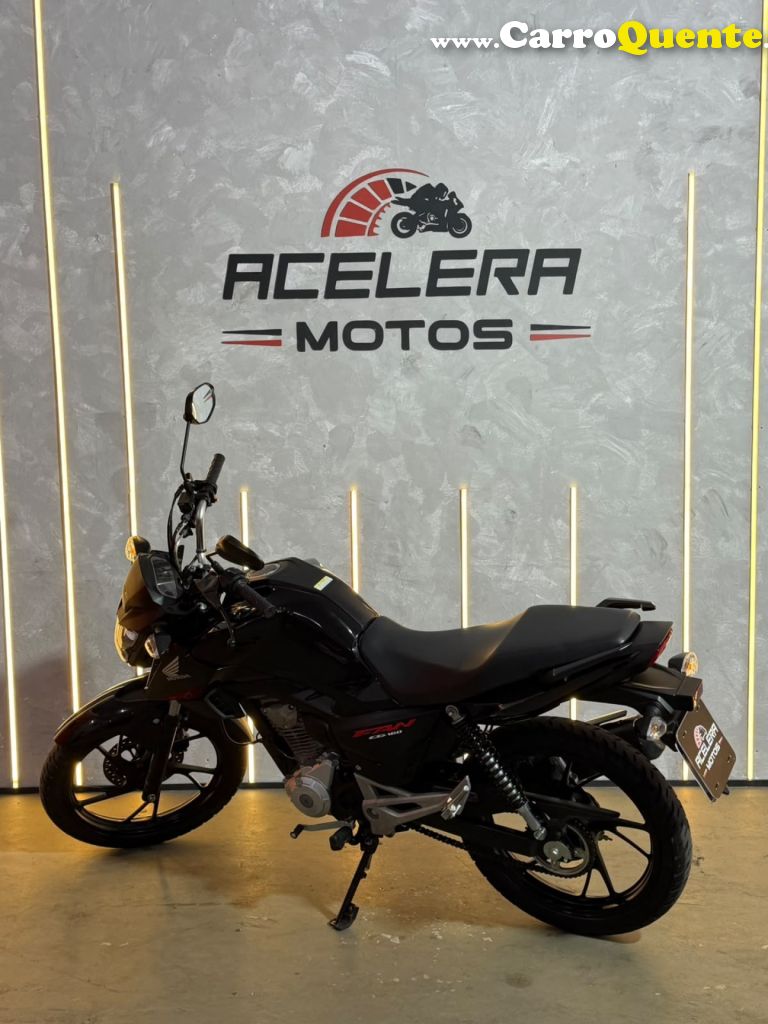 HONDA   CG 160 FAN FLEX   PRETO 2025 162 FLEX - Loja