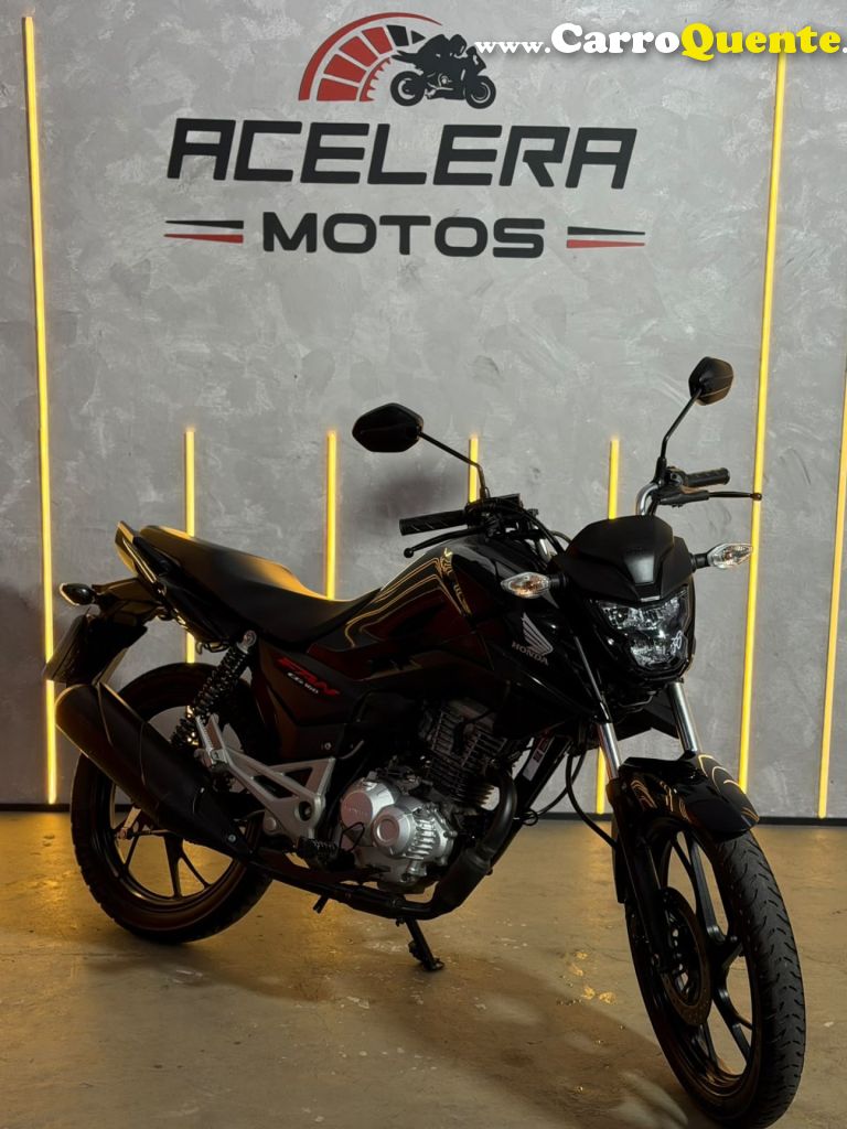 HONDA   CG 160 FAN FLEX   PRETO 2025 162 FLEX - Loja