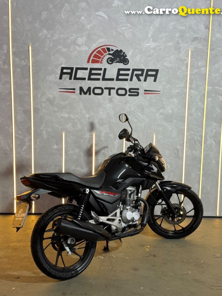 HONDA   CG 160 FAN FLEX   PRETO 2025 162 FLEX - Loja