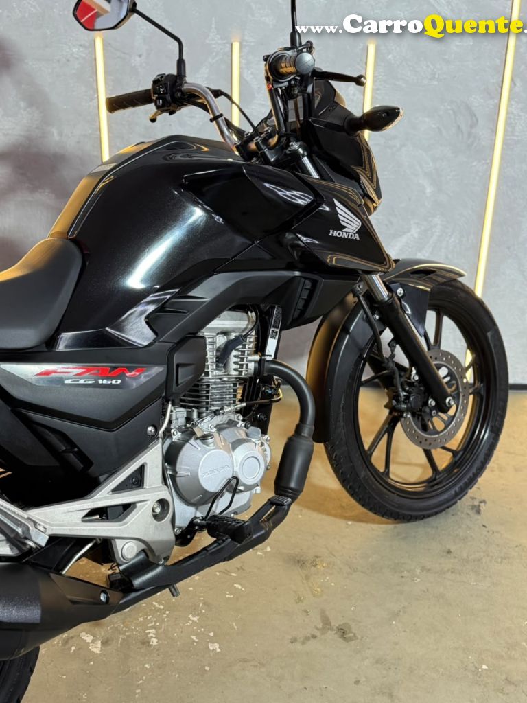 HONDA   CG 160 FAN FLEX   PRETO 2025 162 FLEX - Loja