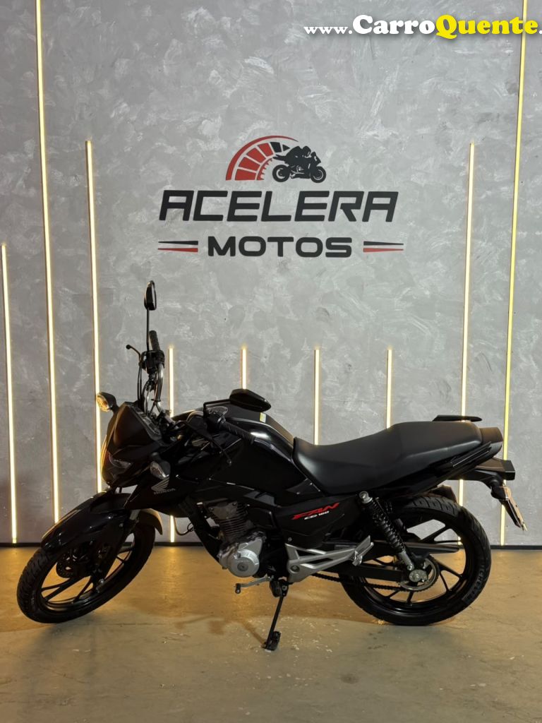 HONDA   CG 160 FAN FLEX   PRETO 2025 162 FLEX - Loja