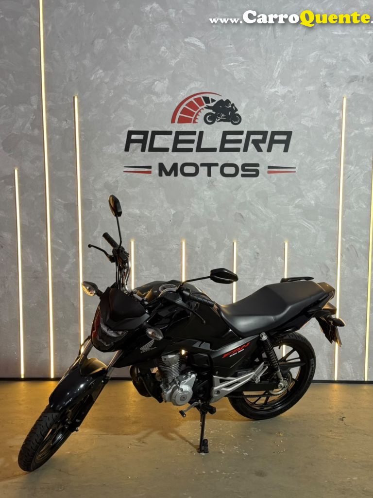 HONDA   CG 160 FAN FLEX   PRETO 2025 162 FLEX - Loja