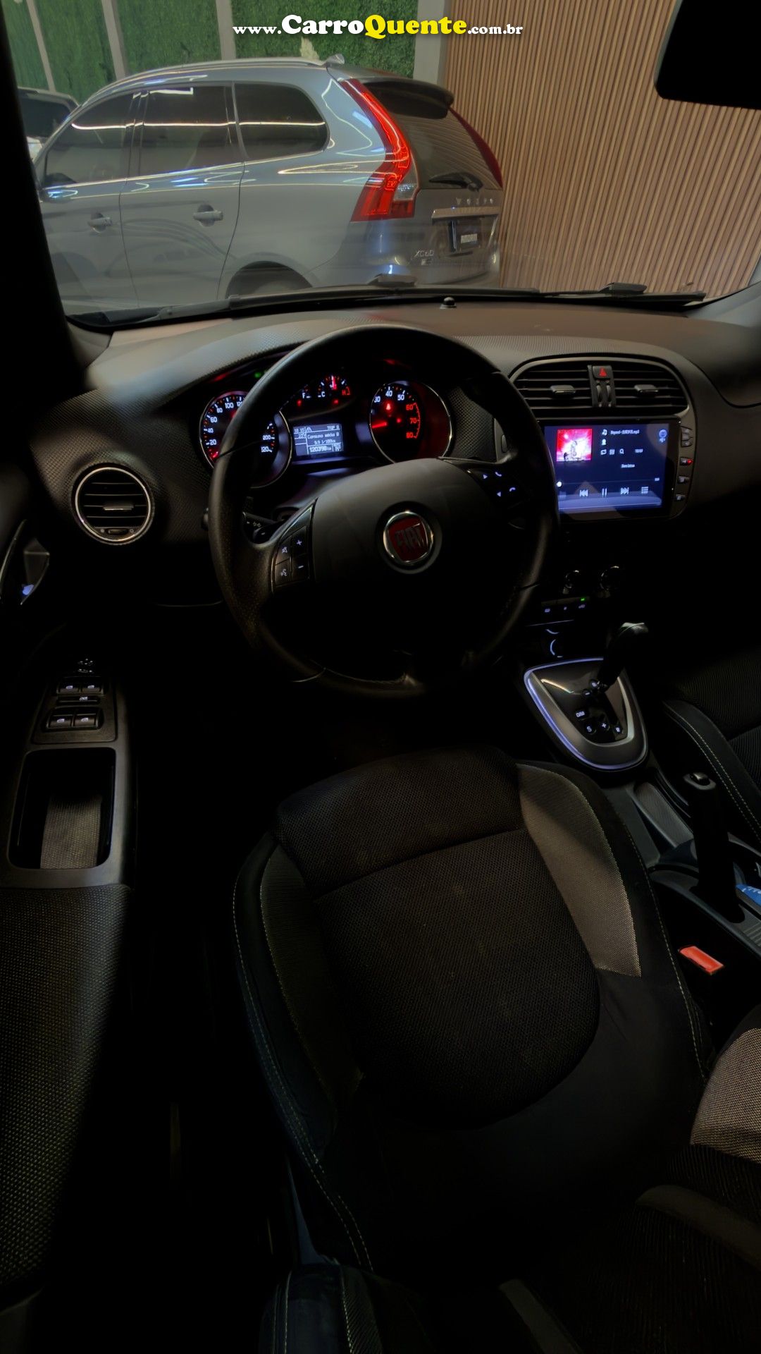 FIAT   BRAVO SPORTING 1.8 DUALOGIC FLEX 16V 5P   PRETO 2015 1.8 FLEX - Loja