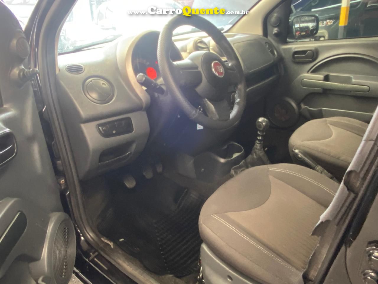 FIAT   UNO WAY 1.0 EVO FIRE FLEX 8V 5P   PRETO 2013 1.0 FLEX - Loja