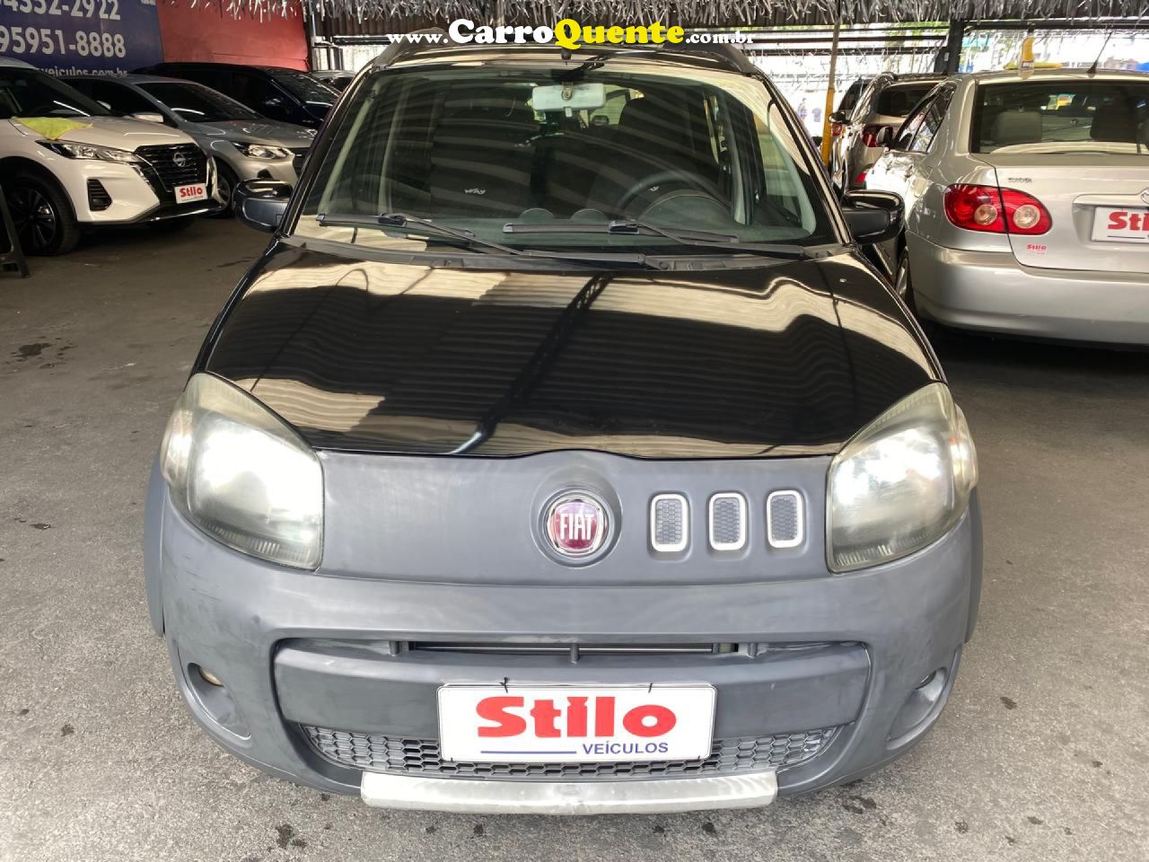FIAT   UNO WAY 1.0 EVO FIRE FLEX 8V 5P   PRETO 2013 1.0 FLEX - Loja