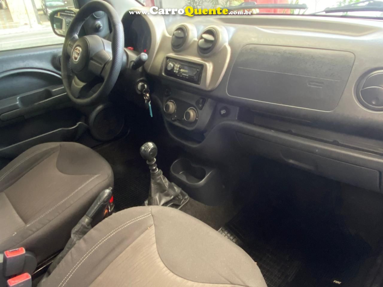 FIAT   UNO WAY 1.0 EVO FIRE FLEX 8V 5P   PRETO 2013 1.0 FLEX - Loja