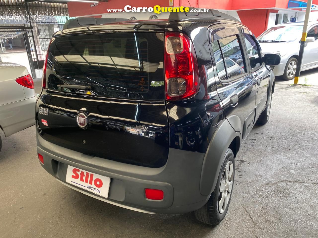 FIAT   UNO WAY 1.0 EVO FIRE FLEX 8V 5P   PRETO 2013 1.0 FLEX - Loja