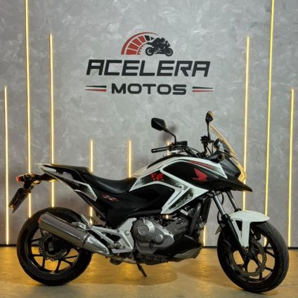 HONDA   NC 700X   BRANCO 2013 669 FLEX